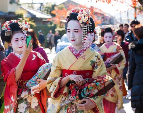 Japonsko, Gejši v Kjóto