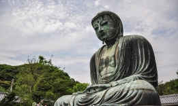 Kamakura se sochou velkého Buddhy