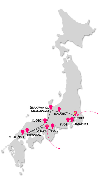 Velká cesta Japonskem+EXPO 2025